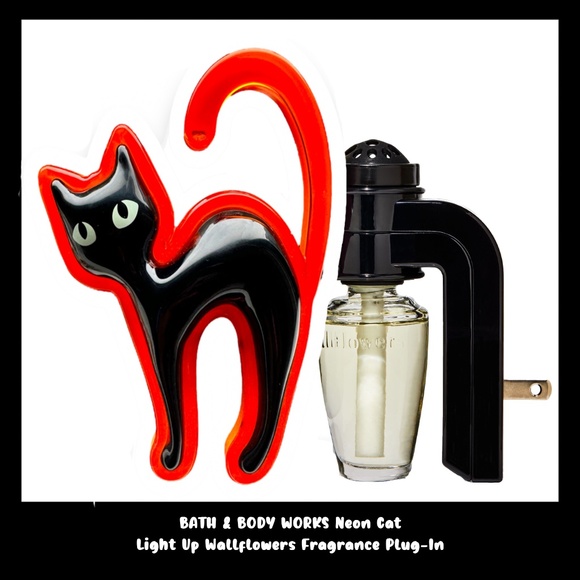 Bath & Body Works Accents Bath Body Works Neon Cat Wallflowers